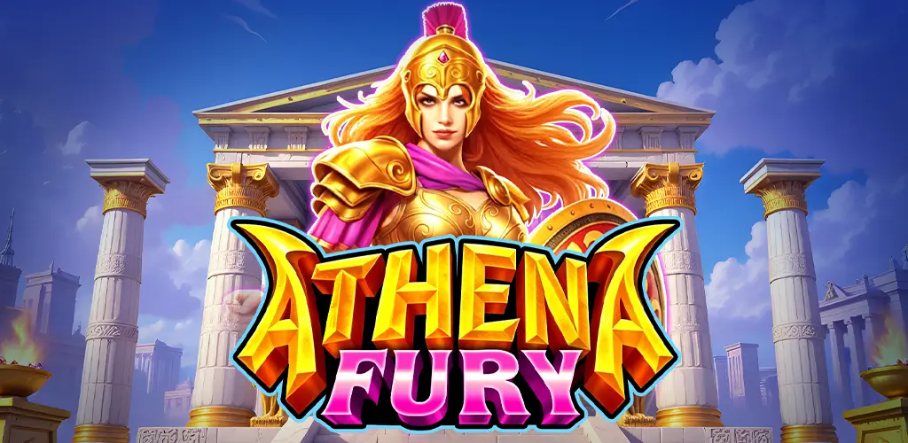 Athena Fury Slots promotional artwork from Google Play